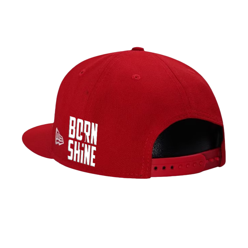 B2S x NEW ERA "SHYNER" CAP - RED SNAPBACK