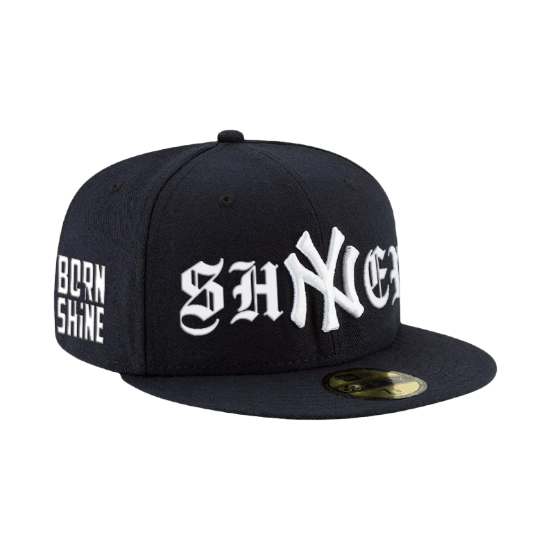 B2S x NEW ERA "SHYNER" CAP - NAVY FITTED