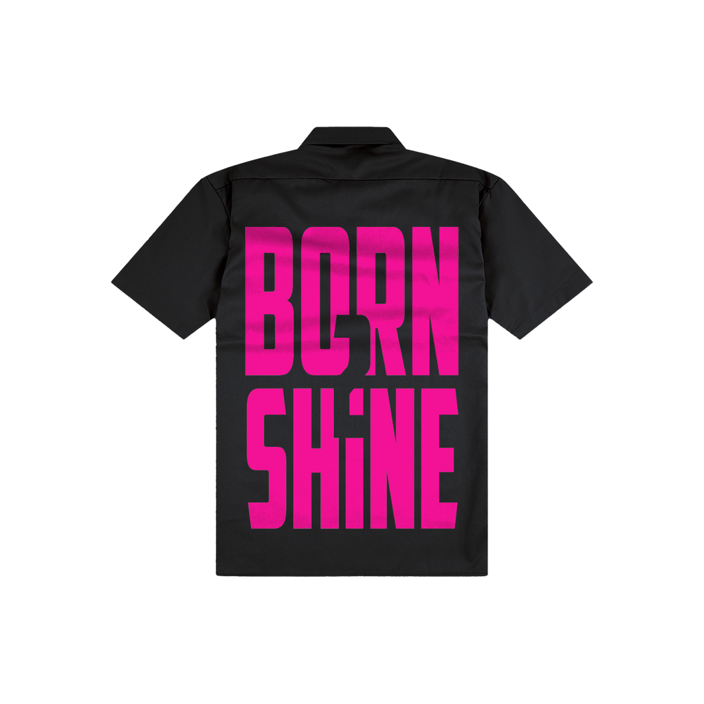 B2S x DICKIES WORK SHIRT - BLACK