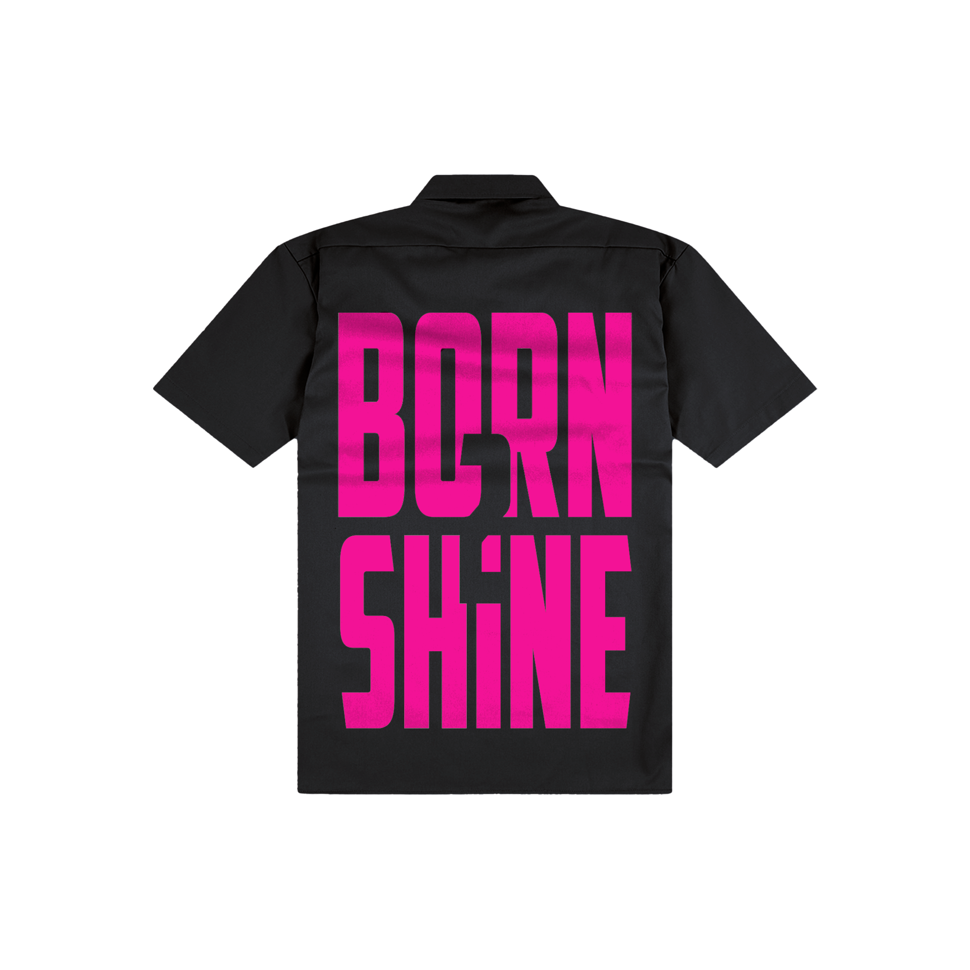 B2S x DICKIES WORK SHIRT - BLACK