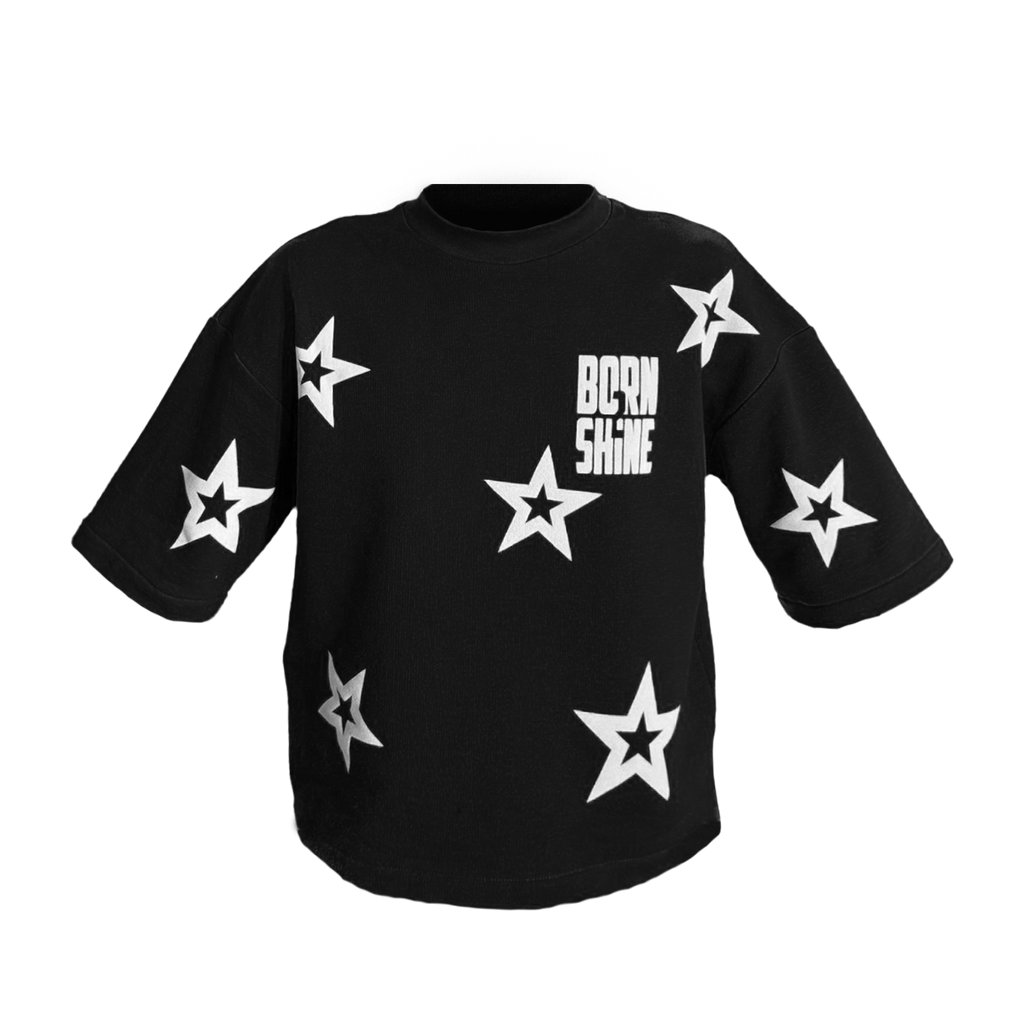 STAR TEE - BLACK