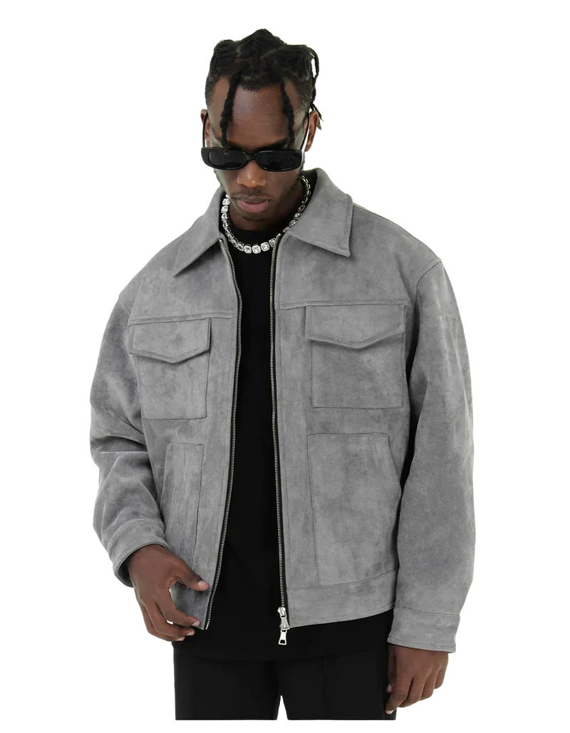 DRIPLY– Velour Jacket