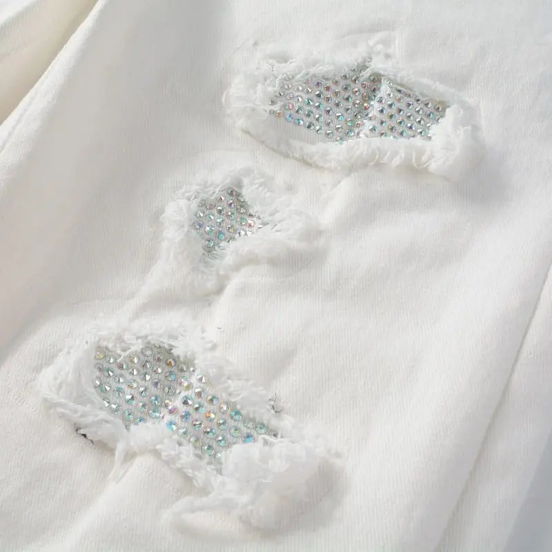 shiny white – SLIM FIT