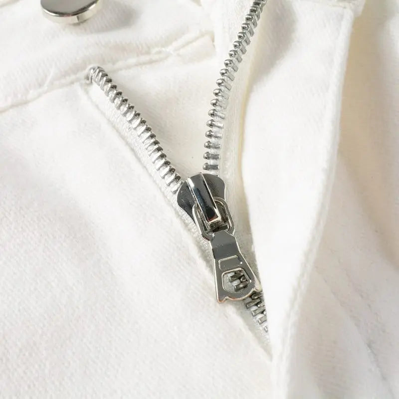 shiny white – SLIM FIT