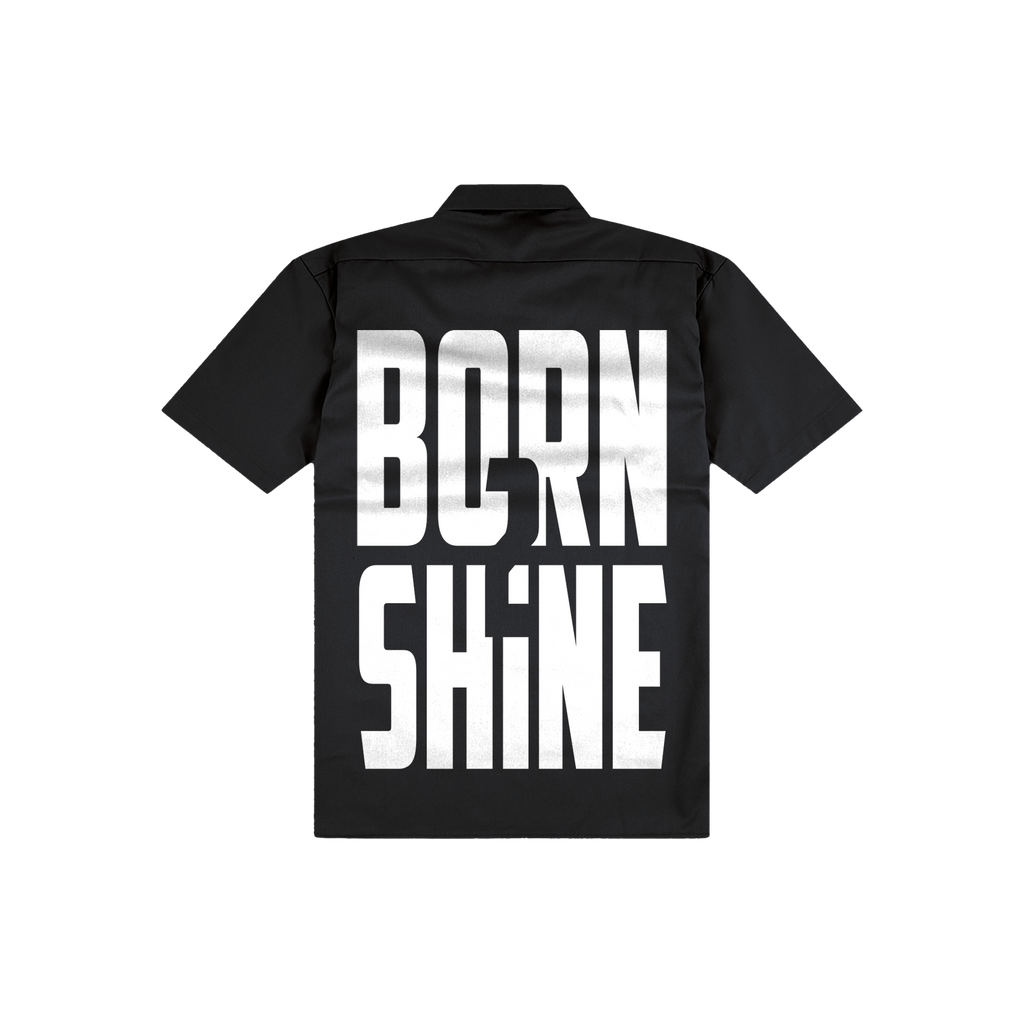 B2S x DICKIES WORK SHIRT - BLACK