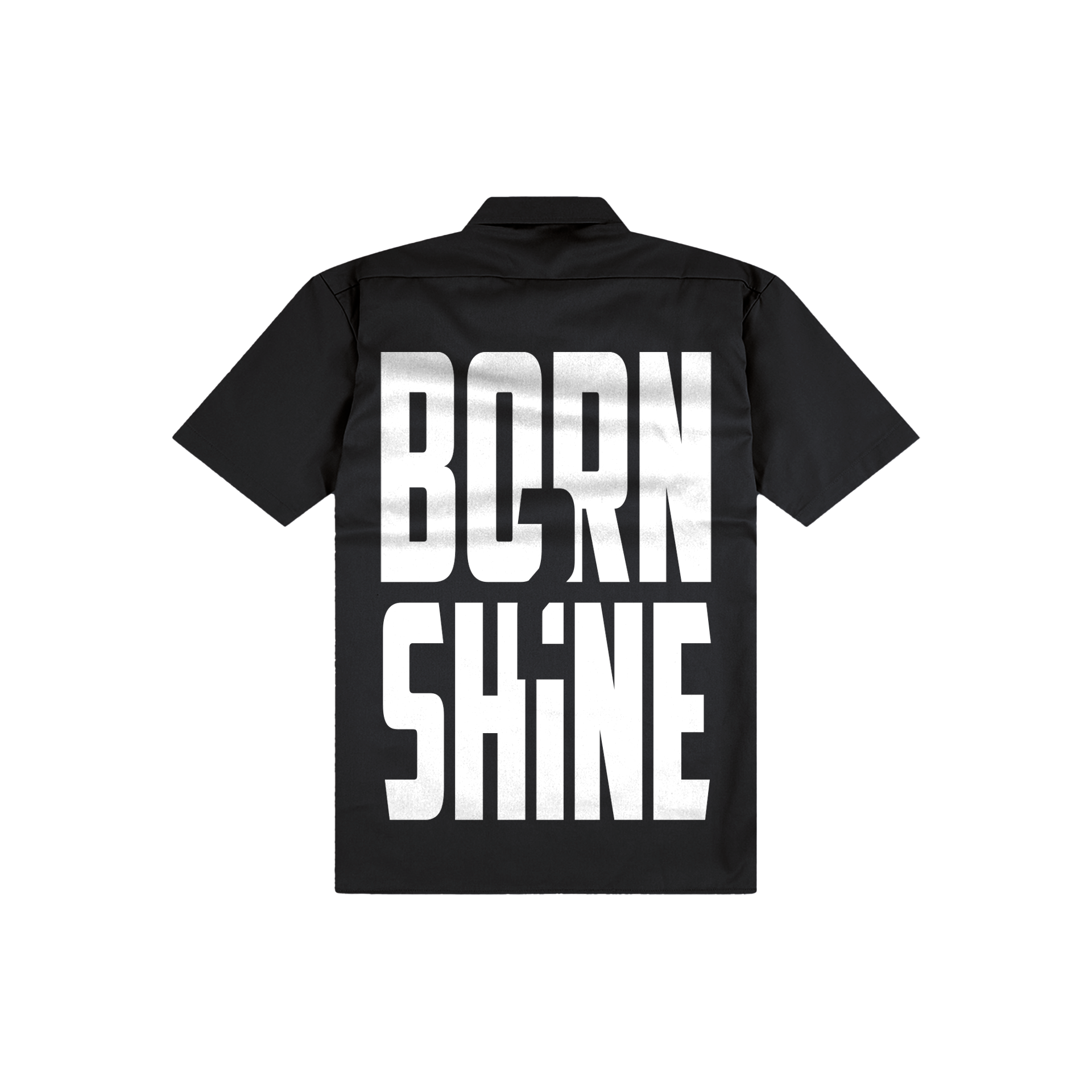 B2S x DICKIES WORK SHIRT - BLACK