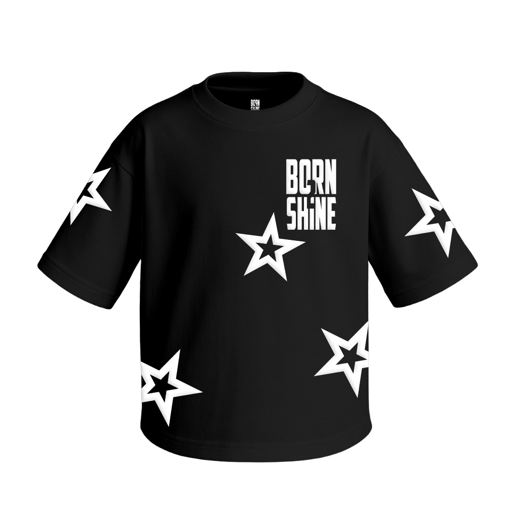 STAR TEE - BLACK