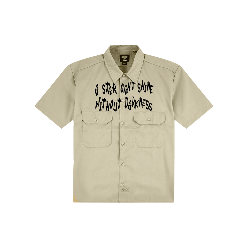 B2S x DICKIES WORK SHIRT - KHAKI