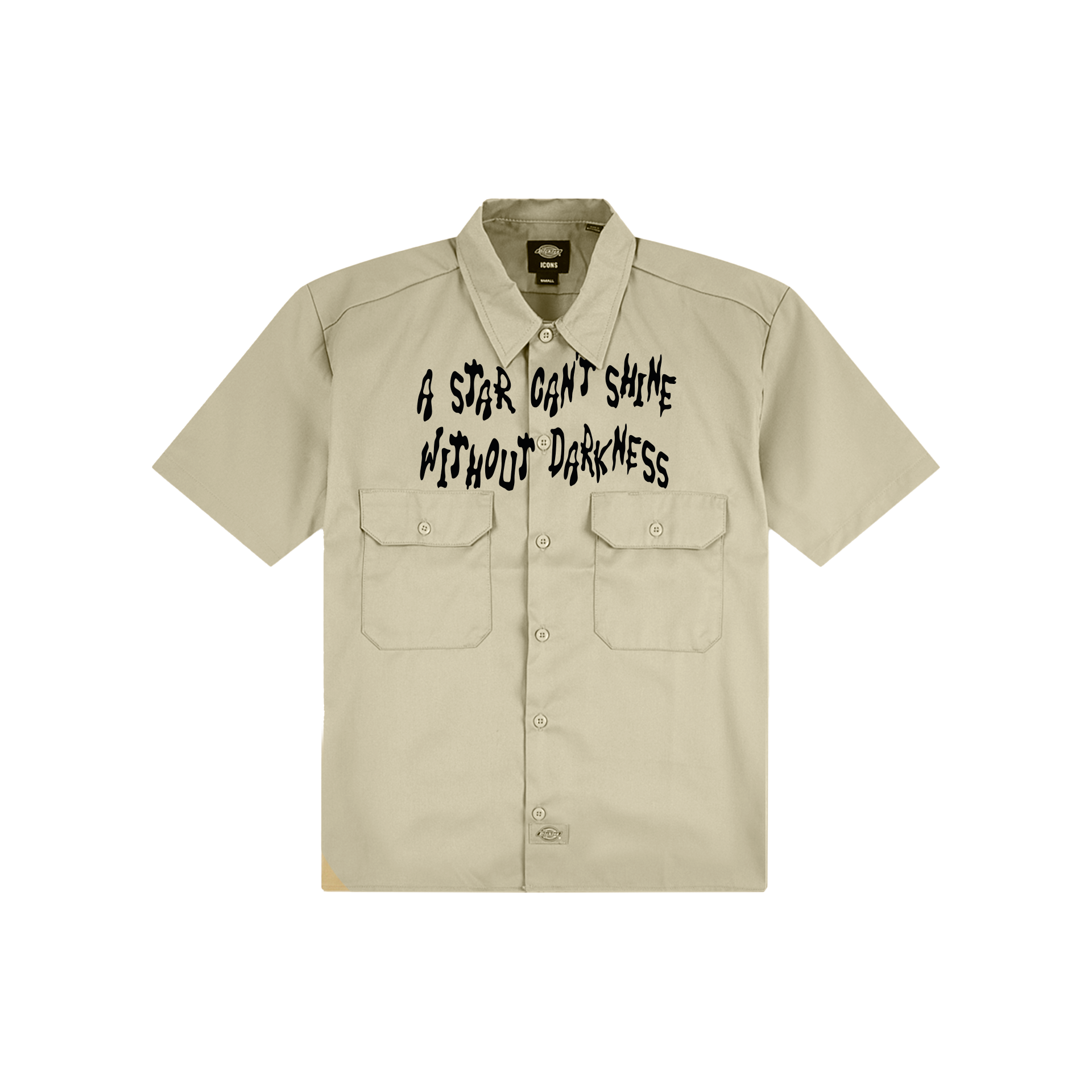 B2S x DICKIES WORK SHIRT - KHAKI