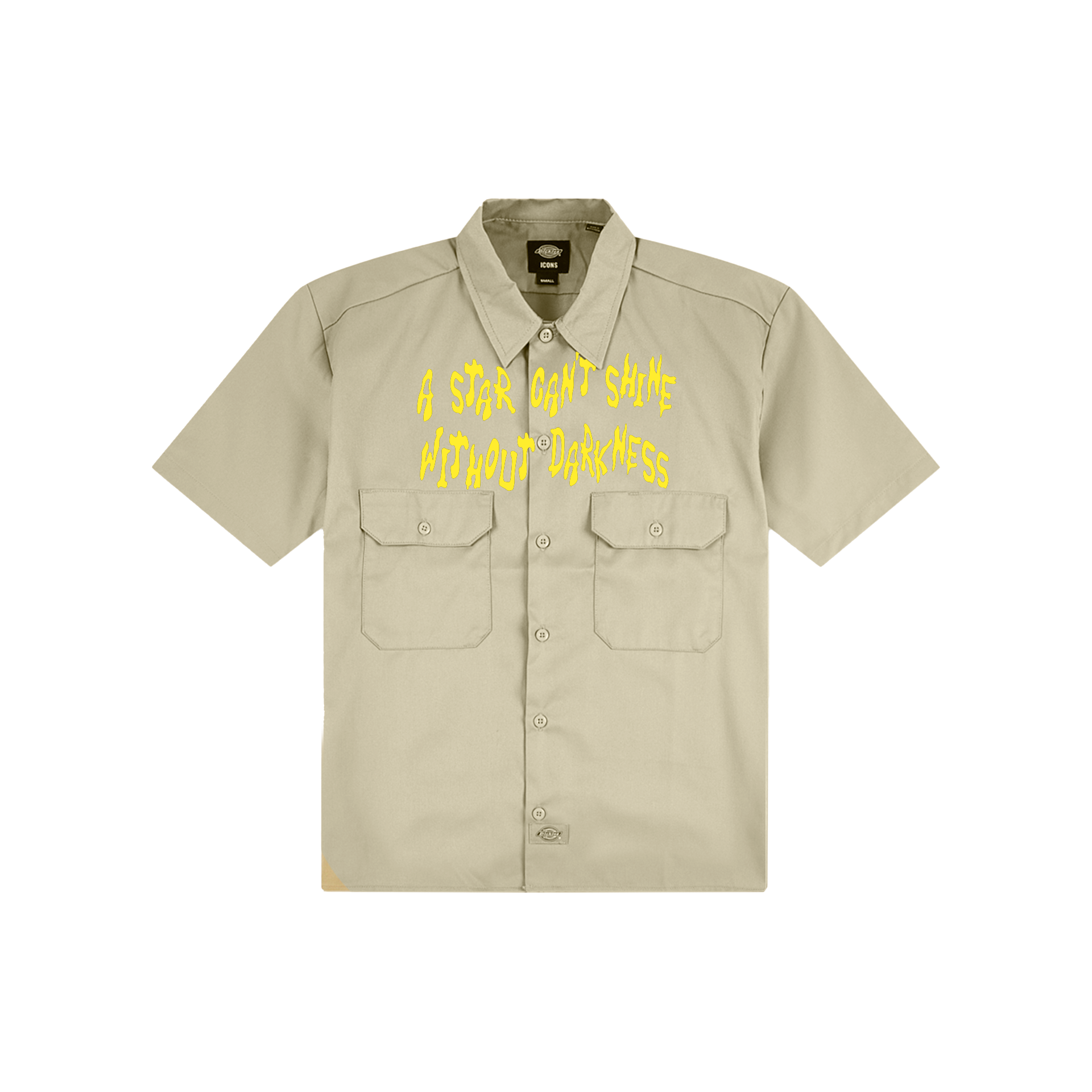 B2S x DICKIES WORK SHIRT - KHAKI