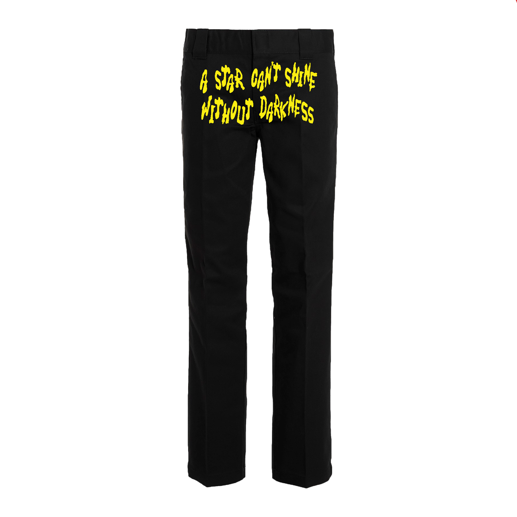 B2S x DICKIES 873 WORK PANTS - BLACK