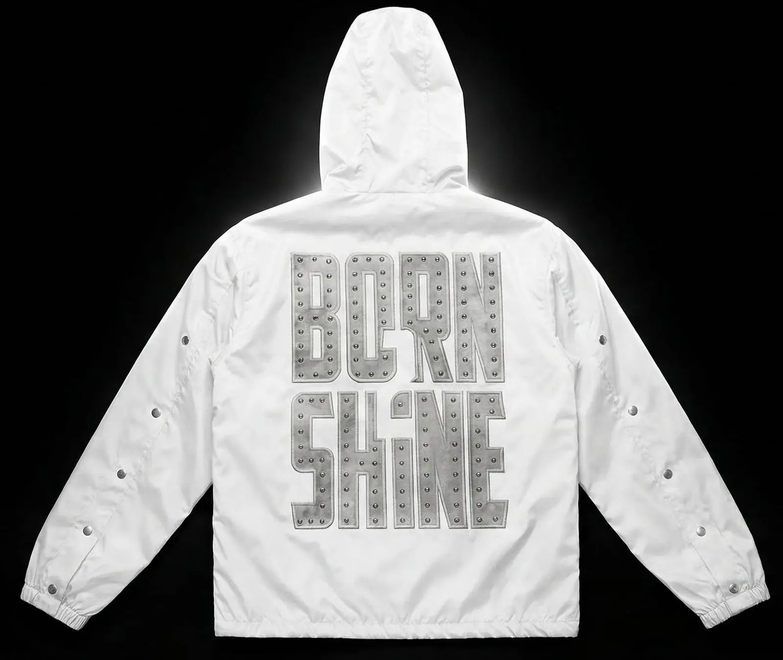 B2S NYLON JACKET - WHITE