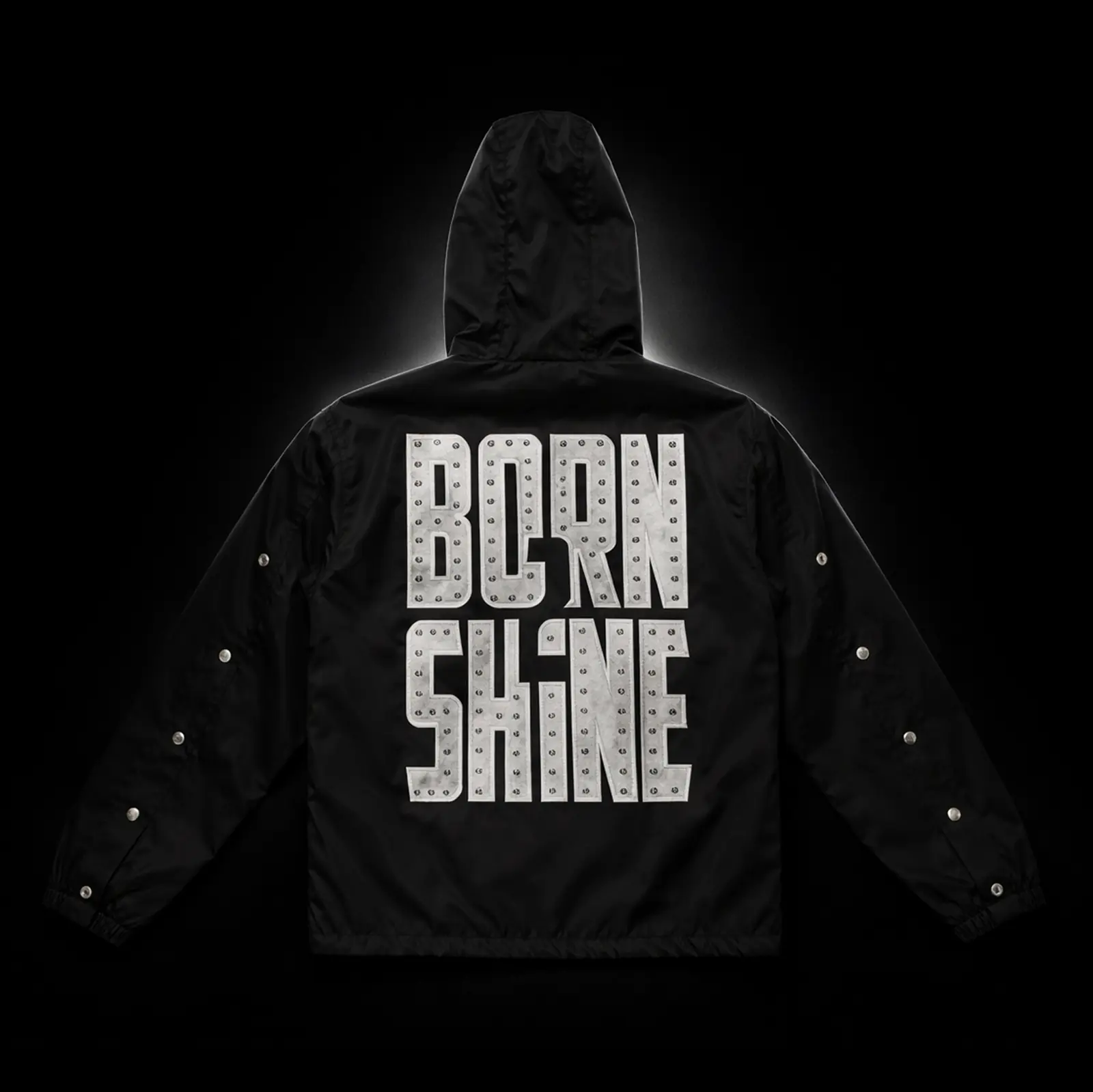 B2S NYLON JACKET - BLACK