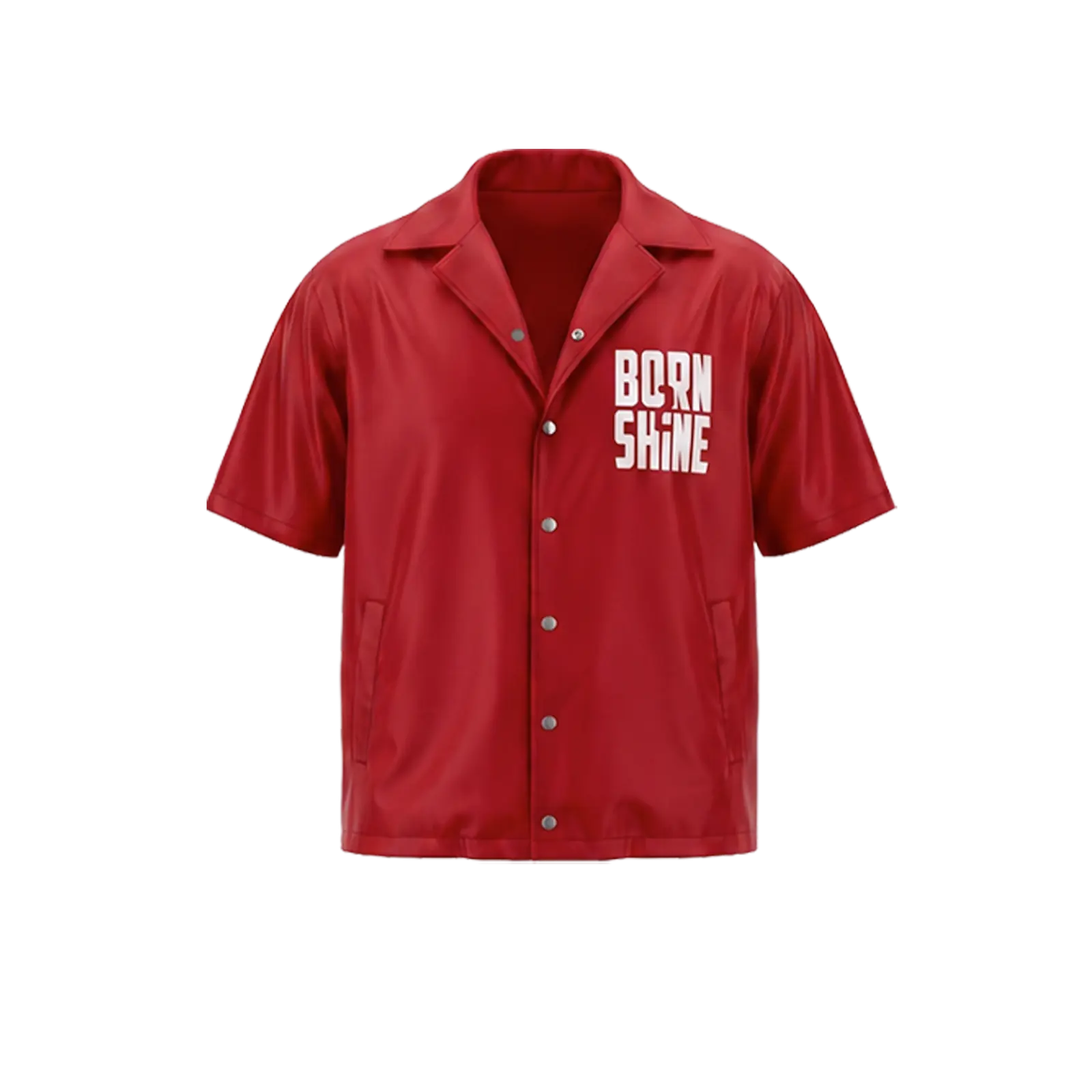 B2S NYLON SHIRT PADDED - RED