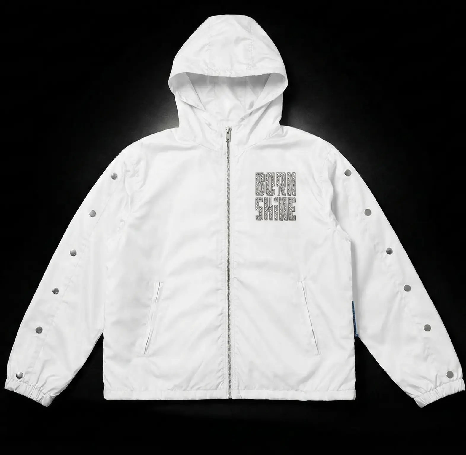 B2S NYLON JACKET - WHITE