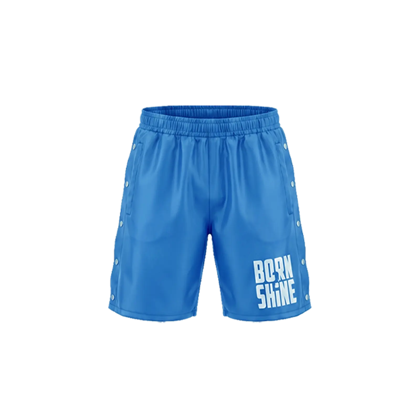 B2S NYLON SHORTS PADDED - LIGHT BLUE