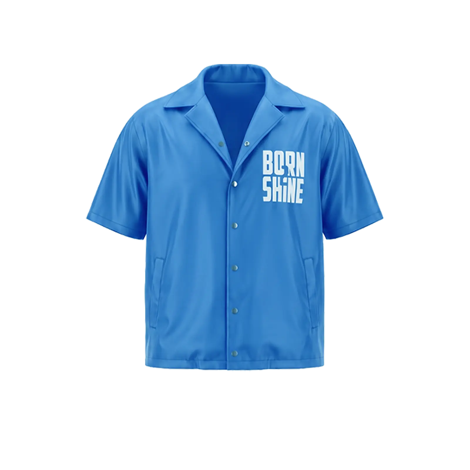 B2S NYLON SHIRT PADDED - LIGHT BLUE