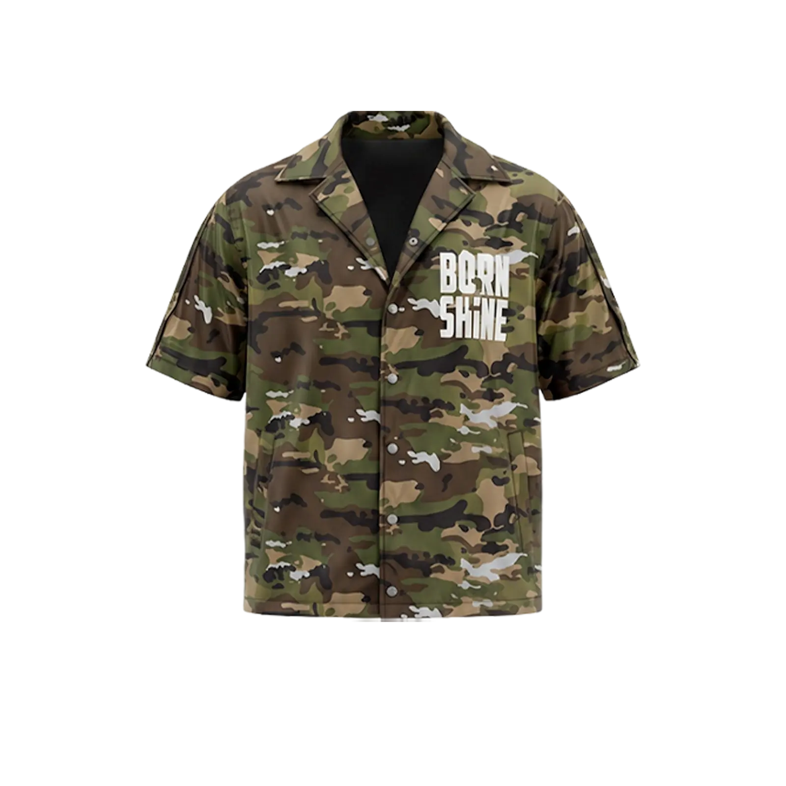 B2S NYLON SHIRT PADDED - CAMO