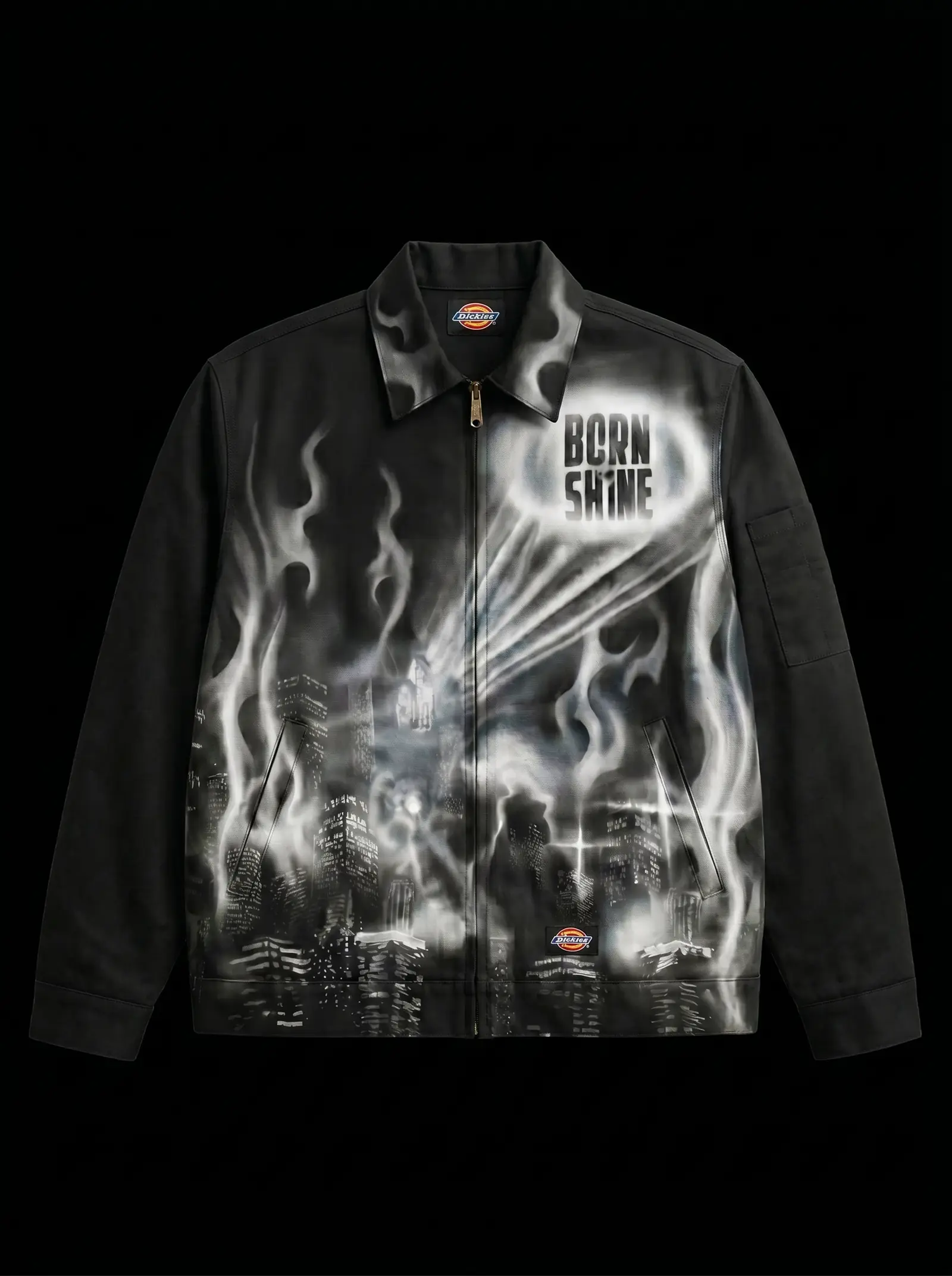 B2S X COPYRIGHT WORK JACKET AIRBRUSHED