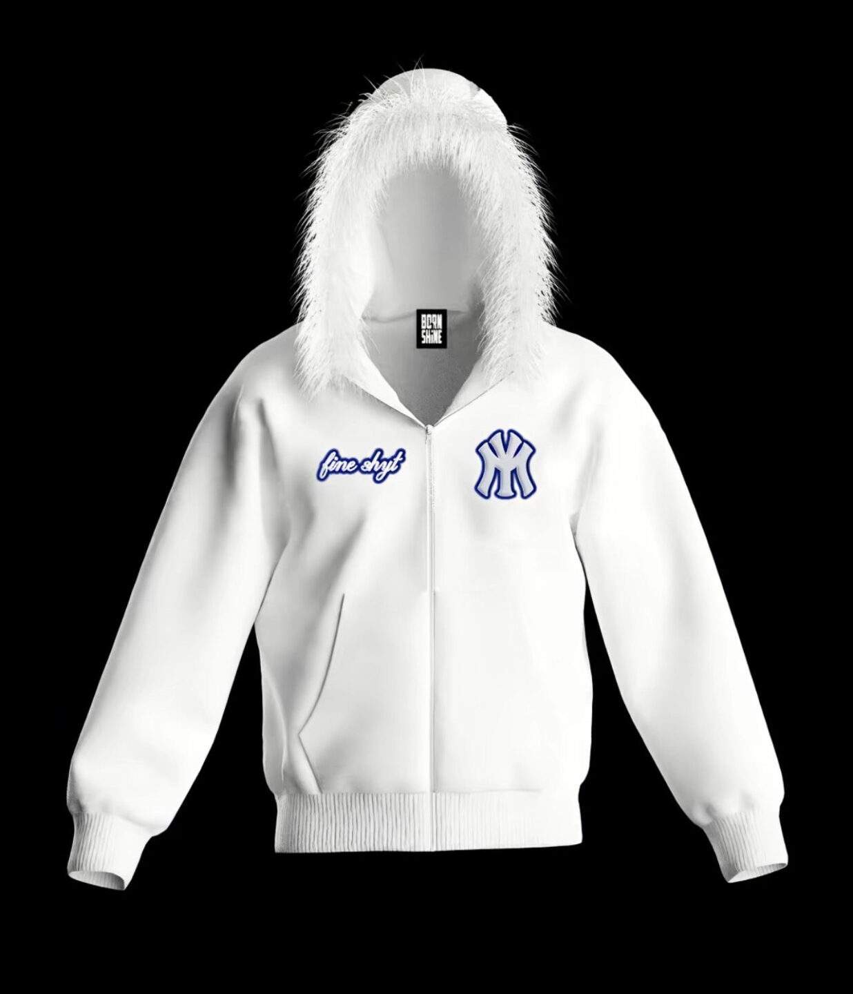 FUR HOODIE