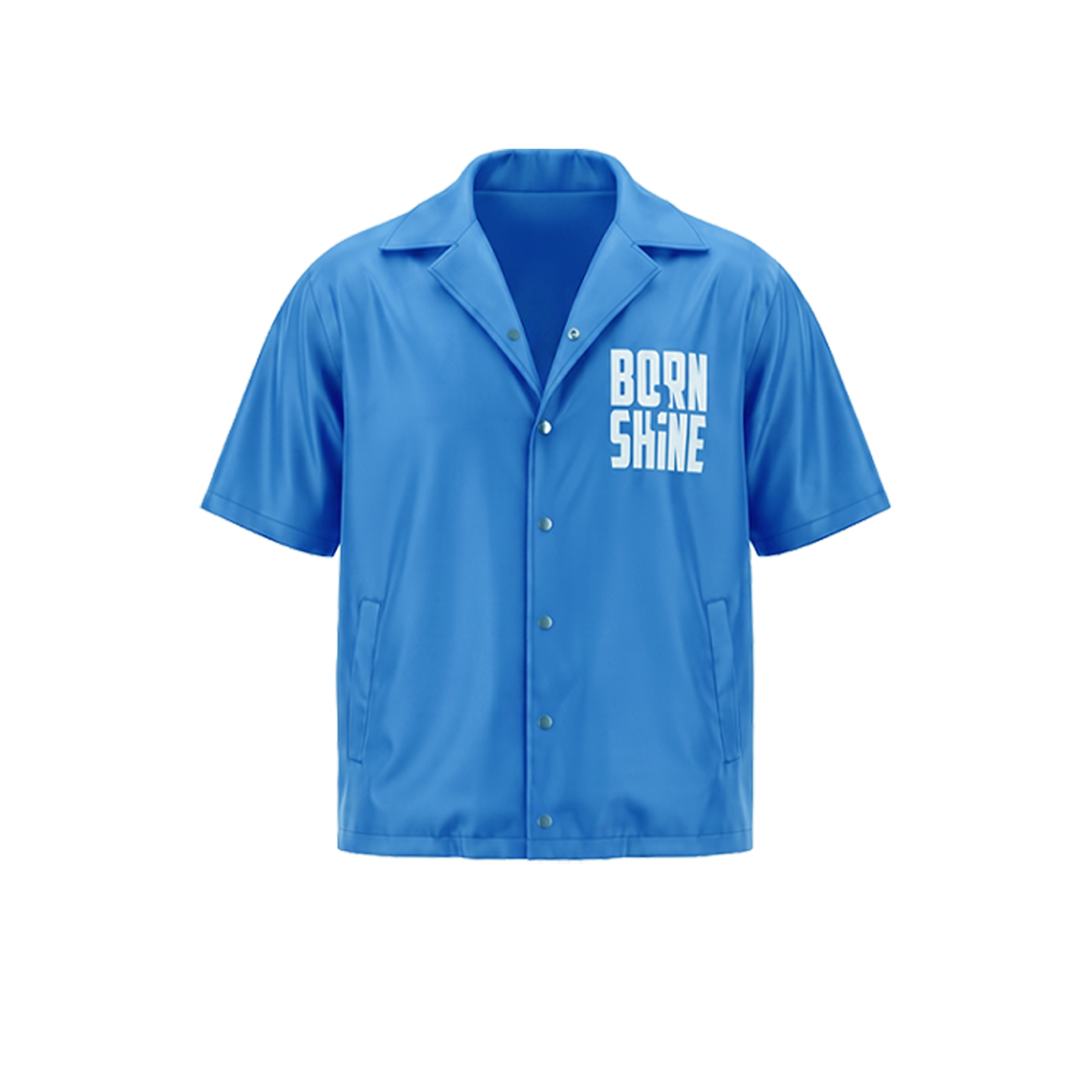 B2S NYLON SHIRT PADDED - LIGHT BLUE