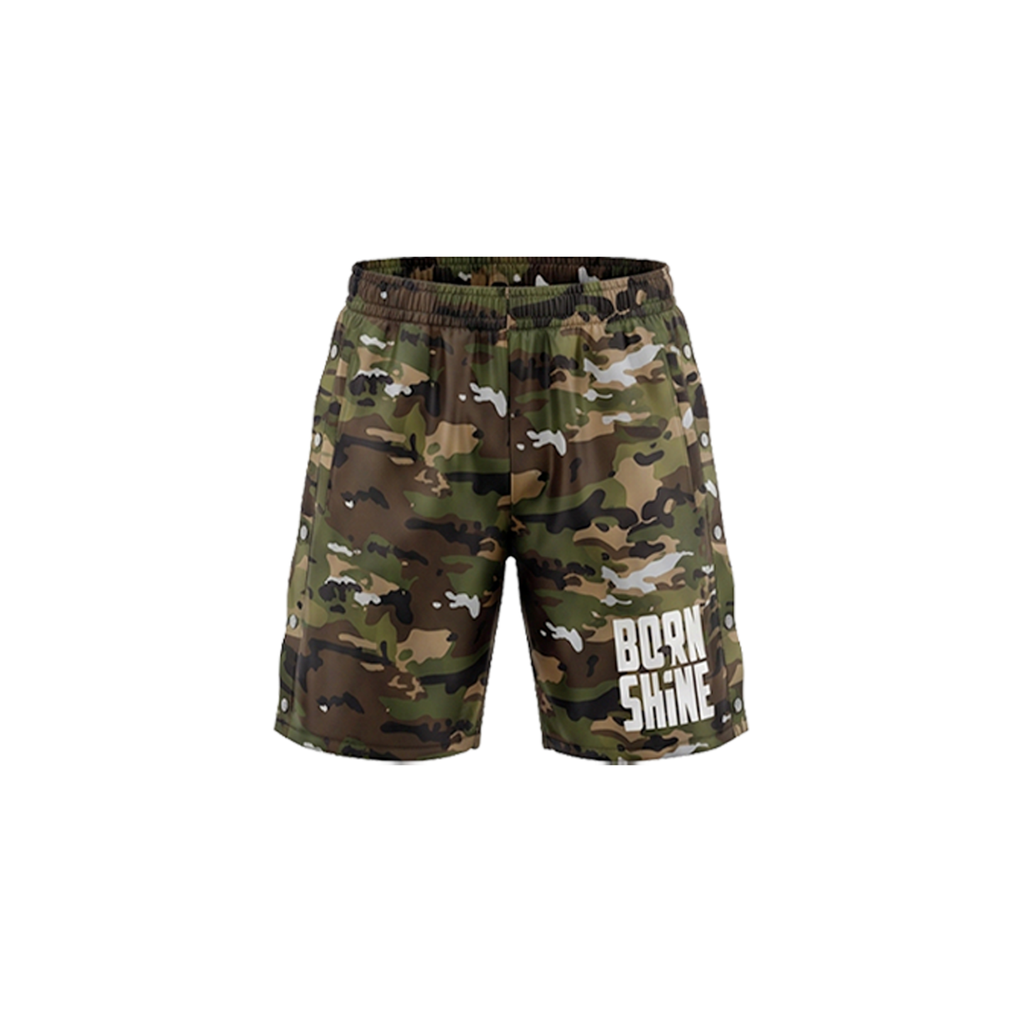 B2S NYLON SHORTS PADDED - CAMO