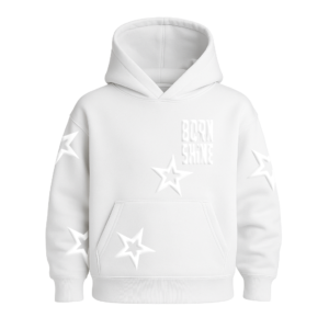 STAR HOODIE - WHITE
