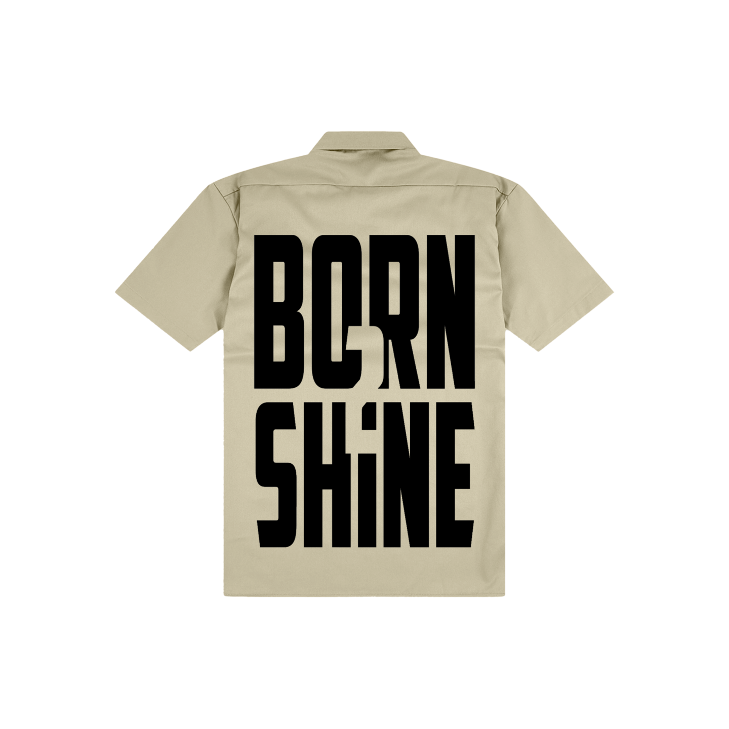B2S x DICKIES WORK SHIRT - KHAKI