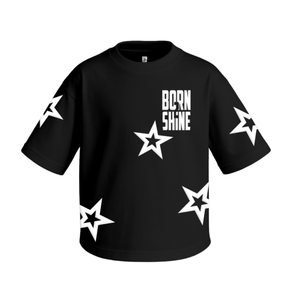 STAR TEE - BLACK