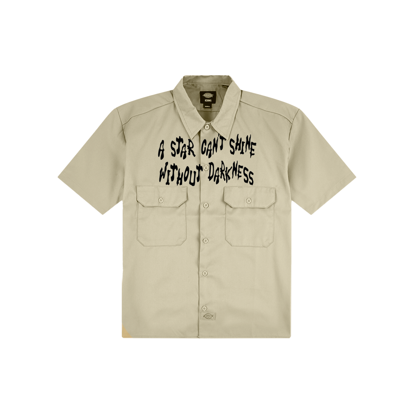 B2S x DICKIES WORK SHIRT - KHAKI