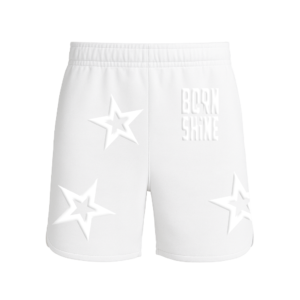 STAR SHORTS - WHITE