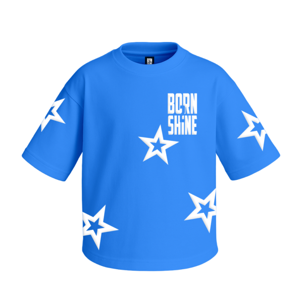 STAR TEE - SKY BLUE
