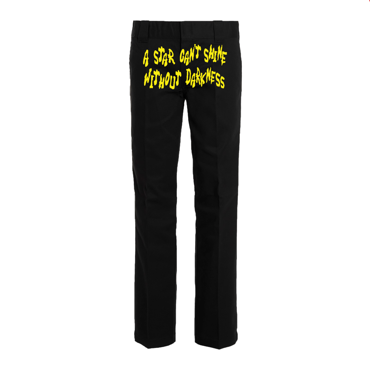 B2S x DICKIES 873 WORK PANTS - BLACK