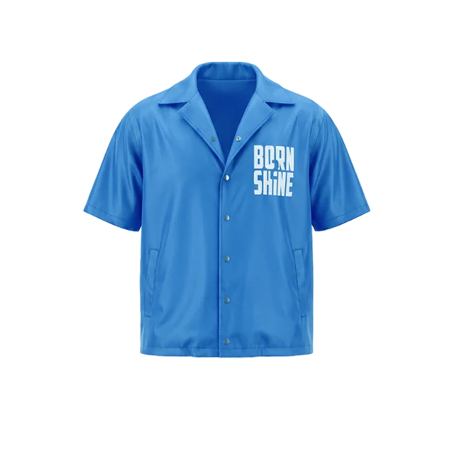 B2S NYLON SHIRT PADDED - LIGHT BLUE