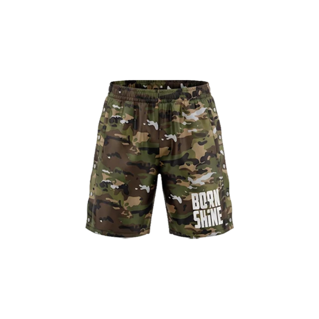 B2S NYLON SHORTS PADDED - CAMO