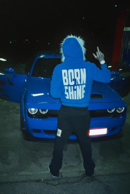Fur hoodie
