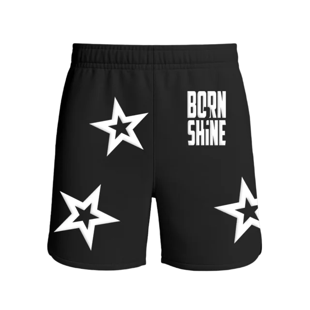 STAR SHORTS - BLACK