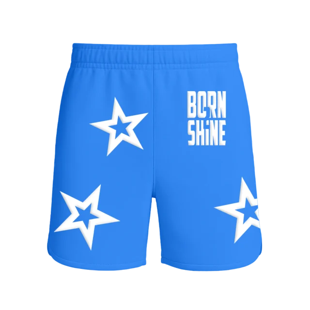 STAR SHORTS - SKY BLUE